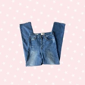 Old Navy Blue Straight Leg Jeans